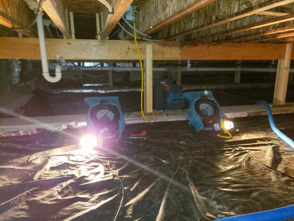 Crawlspace Water Removal in Hudsonville